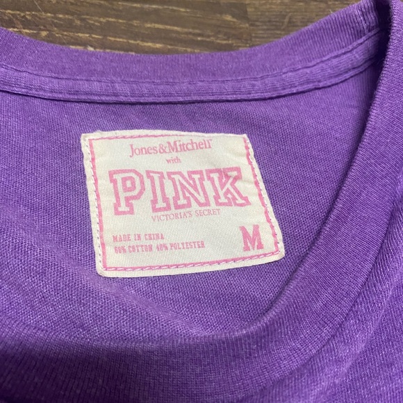 LSU Tigers Pink Victorias Secret Top size Medium - Picture 2 of 3